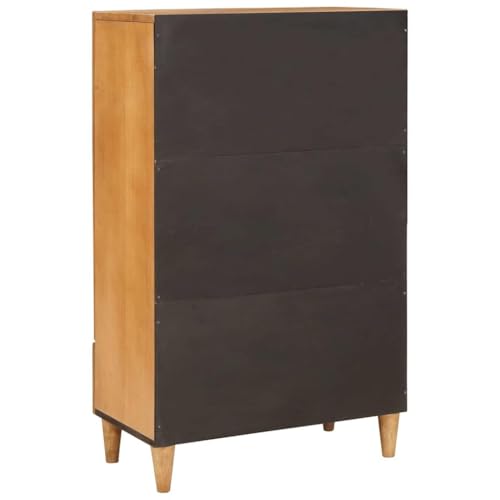 Mesa alta de madera de mango maciza y armario alto moderno de alta estabilidad y durabilidad 7