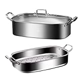 four vapeur hauteur 60 cm Forme ovale optimisée : le design elliptique spécial élimine le besoin de couper le poisson, créant une circulation uniforme de la vapeur autour du poisson pour une viande plus juteuse et une finition de style restaurant.