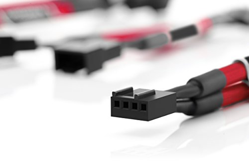 Image of Noctua NA-SYC1 chromax.red, 4-Pin Y-Cables (Red)