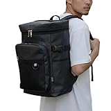 [COPRO] リュック メンズ 大容量 約36L 軽量 約950g はっ水加工 YKKファスナー製 バッグ 人気 通勤 通学 ビジネス 出張 旅行 登山 スポーツ クラブ アウトドア 防災 多機能 PCリュック 社会人 大学生 高校生 中学生 バックパック 黒 ブラック