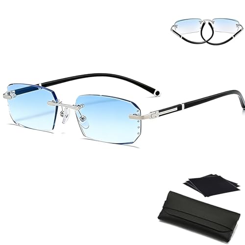 Clarity Blue Glasses, Unisex Automatic Adjustment glasses, Blue Light Blocking Glasses, Clarity Glasses, Relieve Eye Fatigue Symptoms Caused By Electronic Screens, With An Elegant Glasses Case