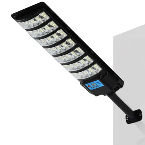 Genérico Luz Solar Exterior Para Calle,Farola Impermeable Con Sensor De Movimiento - Control Remoto Y Activación Nocturna Para Jardín Patio Pared Entrada Valla