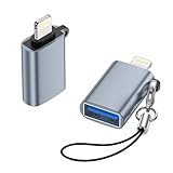 【Stable et fiable, qualité garantie】Fabriqué à partir de puces haut de gamme et de matériaux écologiques, cet adaptateur USB 3.0 Lightning bénéficie de propriétés anti-oxydation et anti-interférences robustes, garantissant un transfert de données stable et ininterrompu, sans retard. Les mécanismes intégrés de protection contre les surintensités et les surtensions offrent une protection complète pour vos appareils et vos données, vous permettant ainsi d'utiliser votre appareil en toute tranquillité