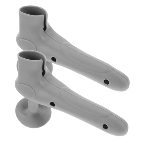 OSALADI 2 Piezas Guantes Protector De Puerta Absorbente Parachoques De Manija De Puerta De Silicona Parachoques De La Puerta Del Coche Cubierta Muda Silenciar Bebé Manejar Gel De Sílice