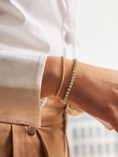 Pearich 14K Gold Filled Tennis Bracelet thumb #5
