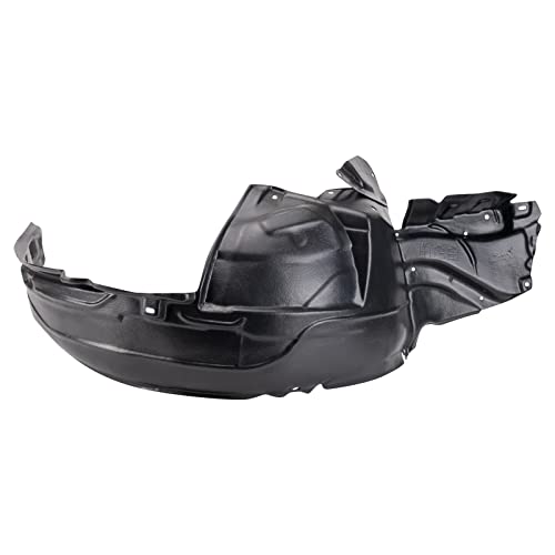 Image of TRQ Front Driver and Passenger Side Inner Fender Liner Set Compatible with 2002-2003 Subaru Impreza Sedan