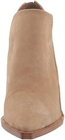 Vince Camuto Women's Footwear Women's Gradina Stacked Heel Bootie Ankle Boot, Tortilla, 7 | Image 1