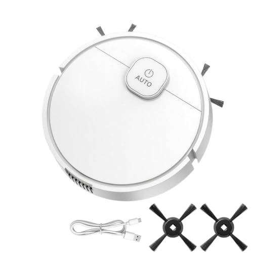 Aohcae Mini Saugroboter, 3-in-1 Mini Staubsauger...
