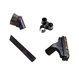 EZ SPARES 4PCS Universal Replacement 32mm Vacuum Cleaner Accessories Horsehair Brush Kit For Hoover,...