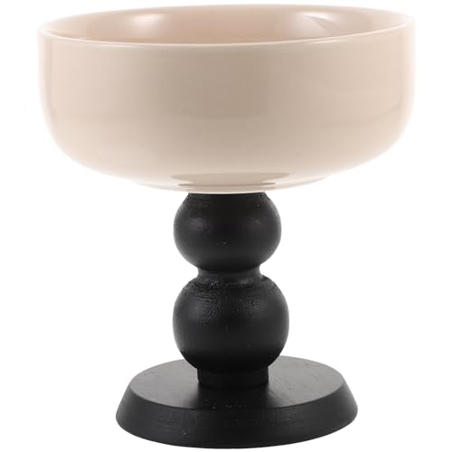 BESTOYARD Ciotola Per Dessert e Ceramica Coppa Alta Per e Pudding Stile Elegante Per Ristoranti e Uso Domestico Contenitore Versatile Per Dessert