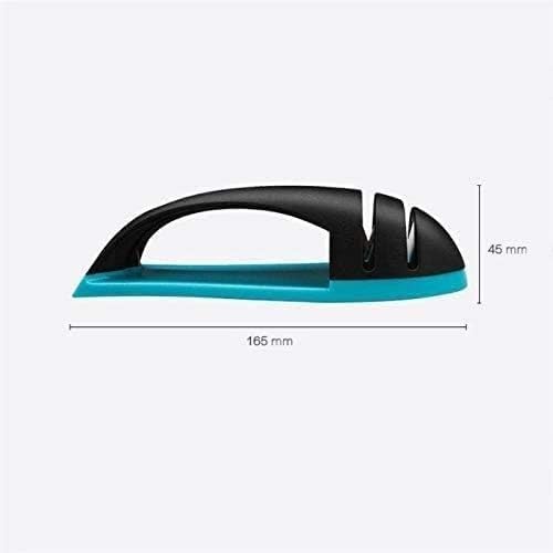 2-Stage Knife Sharpener, Helps Repair, Restore and Polish Non-Serrated Blades Quickly, Safely & Easily, Sage