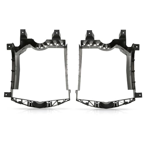 PIT66 Radiator Core Support Rear Deflector Pair Compatible with Land Rover Range Rover 2013-2022, Fit Range Rover Sport 2014-2022, Fit Land Rover Discovery 5 2017-2023 LR034556, LR034578 Black