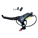 Vibsky Elektrofahrrad-Bremshebel mit Power-Off-Funktion, 2-adrig, 3-polig, SM2A, für E-Bikes und Roller (schwarz)