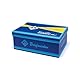 Leuchtturm 368619 Retro Briefmarkenkiste - stabile Briefmarkenbox aus Karton mit abnehmbarem Deckel, 30 x 12 x 20 cm