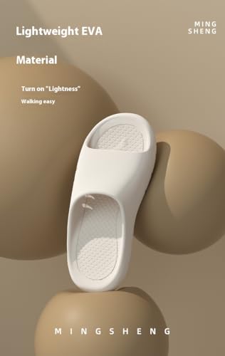 Women's Ultra Soft Slides, Casual Non Slip Slippers, Open Toe Shoes for Indoor Outdoor Beach Shower4