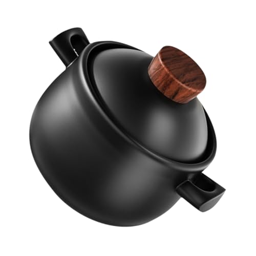 OFFSCH Pentola in Ceramica Per Stufati Pentole Per Zuppa Compatibili Con Fornelli Gas Casseruole Per Casa Pentole Da Cucina Multifunzione Facile Da Pulire e Distribuzione Uniforme Del