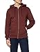 Produktbild Urban Classics Herren Kapuzenjacke Basic Zip Hoodie - einfarbiges Sweatshirt mit Kapuze, Kapuzenpullover mit Reißverschluss - Farbe cherry, Größe M