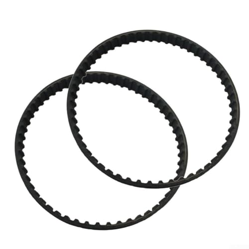 Correa de transmisión 2020ER 110XL031 de repuesto para lijadora Black and Decker, 2 correas de transmisión, material de neopreno con capa de tracción de fibra de vidrio (12 mm)
