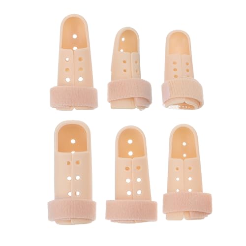 CALLARON 6 Pcs Splint Support Brace for Durable Straightener Pressing Device Straightener for Plastic Nylon