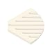 Transolid SOAPDISH03-A6 Decor 5-1/2-Inch Corner Soap Dish, Cameo