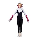 Kids Girls 2023 Superhero Costume Halloween Costume Jumpsuit Bodysuit with Mask