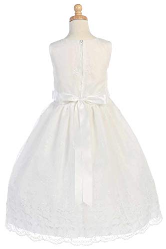 Swea Pea & Lilli First Communion Dresses For Girls Organza Available In Girls 7-16 And Plus Size In White (Size 10) #TOP3
