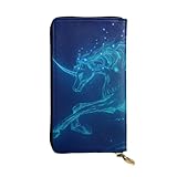 DaihAnle Charming Fluorescence Unicorn ﻿Hand-Held Wallet Fashionable Long Microfiber Leather Large Capacity