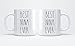 FundingCharlee Best Nina Ever Coffee Mug - Font Rae Dunn Inspired Style Father's Day/Mother's Day Family For Birthday Present The 11oz, White, B2F3LPRMPA-11oz