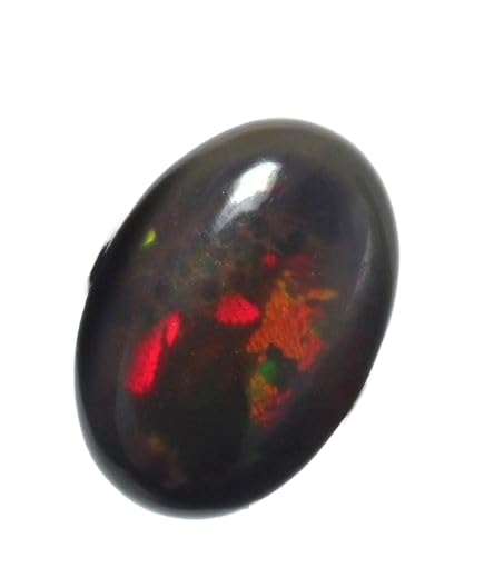 Opale éthiopienne en vrac 11.2x16.5mm cabochon opale de feu naturelle pour bijoux