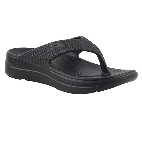 Image of NEOZ Extra Soft Men's Slippers with Cushion FootBed for Adult | Comfortable & Light Weight | Stylish & Anti-Skid | Waterproof & Regular Flip Flops for Gents /Boys