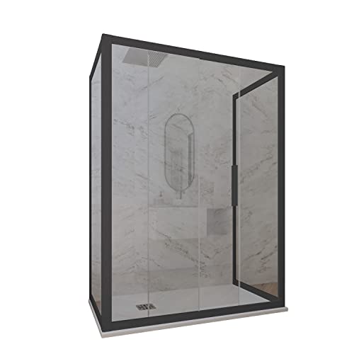 Mampara Ducha Plegable Pvc Marca Idralite