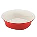 Produktbild Rachael Ray Dinnerware Round and Square 10-Inch Stoneware Round Serving Bowl, Red