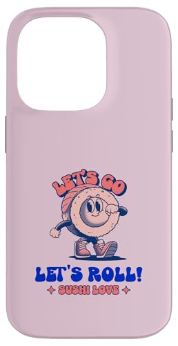 Let's Go Let's Roll Sushi Love (�t�@�j�[�O���t�B�b�N) �X�}�z�P�[�X iPhone 14 Pro �p
