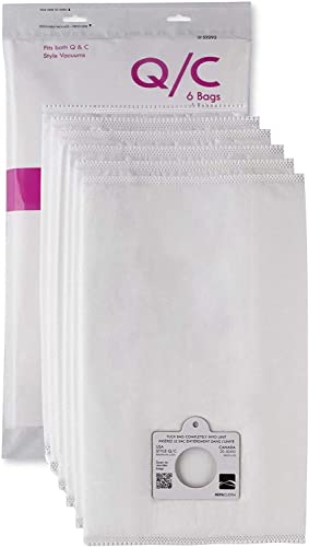 Eagles 6pack Replacement Style Q/C Vacuum bags compatible with Kenmore canister vacuum
