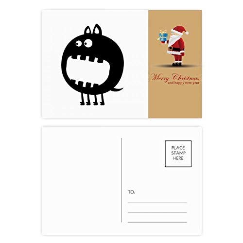 Cartes postales Universe and Alien décorez votre bureau avec Monstre et Père Noël en lot de 20