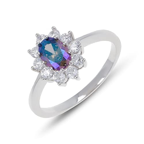 Bague Marquise argent 925 anti-allergie sans nickel et zirconium