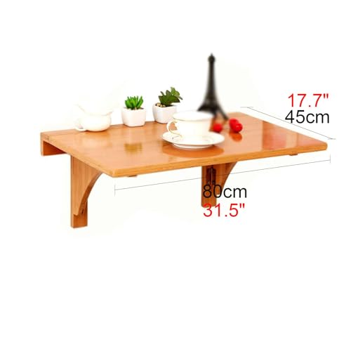 Table pliante murale gain de place pour cuisine et balcon abrité - 7