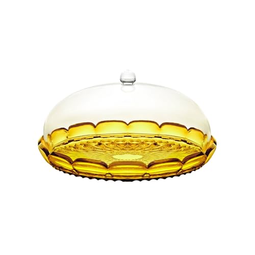Guzzini - Vanity, Set moule à gâteau, Jaune safran, Bio-based SAN et Bio-based SMMA - TERRA