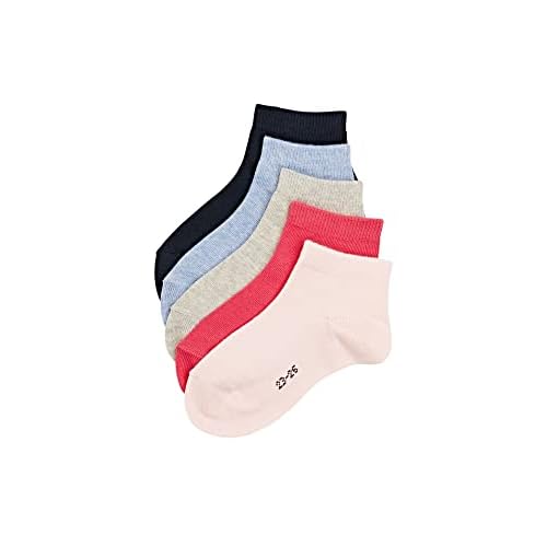 ESPRIT 5er-Pack unifarbene Socken, Bio-Baumwoll-Mix