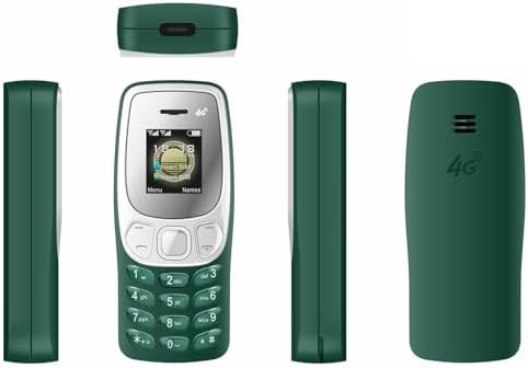 EBTOOLS Unlocked Flip Phone, Small Thumb Size for Easy Carry with Big Buttons Clear Sound, SOS Button, Dual SIM, 16GB Storage Card Slot, for Seniors and Backup Use (Green) - 3