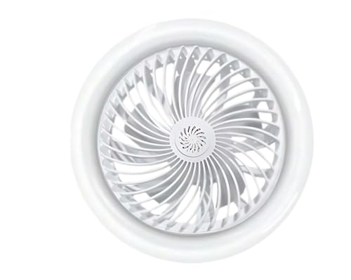 Lâmpada de Teto com Ventilador e Luz LED 30W, Controle Silencioso, Sem Controle Remoto