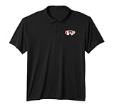 Peru USA Love Flag American Peruvian Performance Polo Shirt