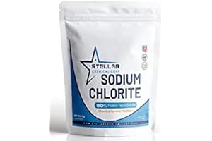 Stellar Chemical ~ Sodium Chlorite, 80% Flakes, Tech Grade ~ 1000 Grams...