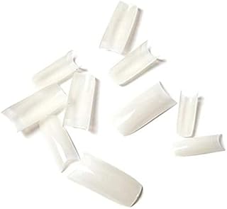 اطراف اظافر صناعية فرنسية من الاكريليك من 500 قطعة (لون طبيعي) 09876607، ضمان لمدة عام واحد