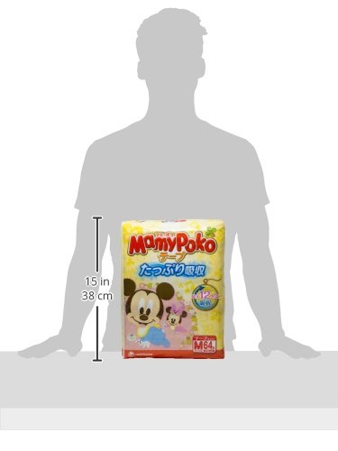 Amazon.co.jp: 【テープ Mサイズ】マミーポコ (6~11kg)64枚 : 産業 