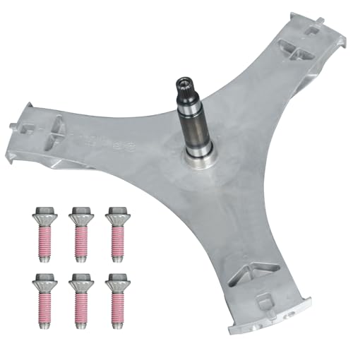 DC97-16509C Washer Repair Kit Compatible with Samsung 10-12kg Washing Machine Flange Shaft DC97-16509C Hex Mounting Bolts 6pcs DC60-40137A