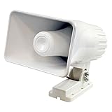 Pyle PHSP4 6 Inch 50 Watt Max Indoor/Outdoor Waterproof Portable PA Horn Speaker with 180 Degree...