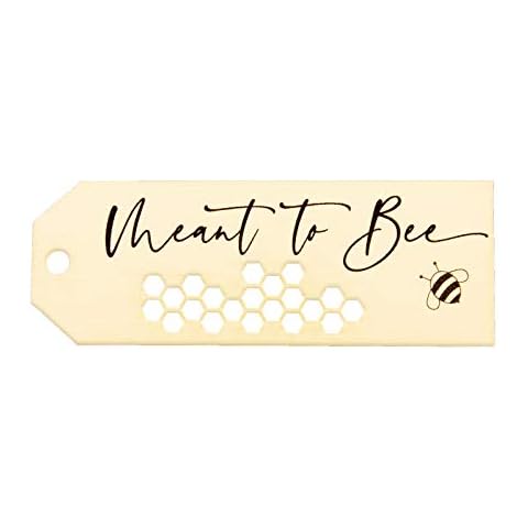 Summer-Ray Meant to Bee Wedding Gift Tags Cover