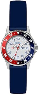 Tikkers Argos Boys Navy Silicone Strap Time Teacher Watch ATK1040