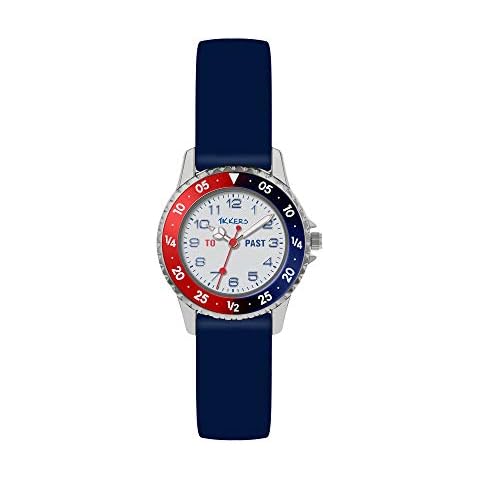 Tikkers Boy's Analogue Analog Quartz Watch with Silicone Strap ATK1040 Cover
